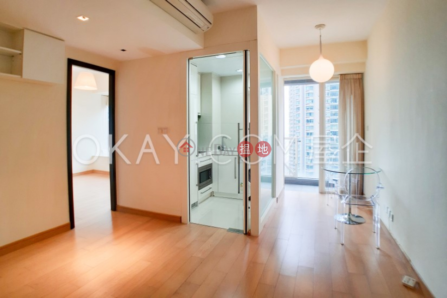 Cozy 1 bed on high floor with harbour views & balcony | Rental | The Icon 干德道38號The ICON Rental Listings