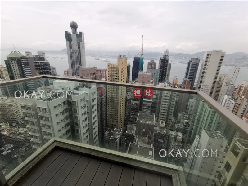 2房2廁,極高層,星級會所,露台《星鑽出租單位》-88第三街 | 西區香港|出租HK$ 45,000/ 月