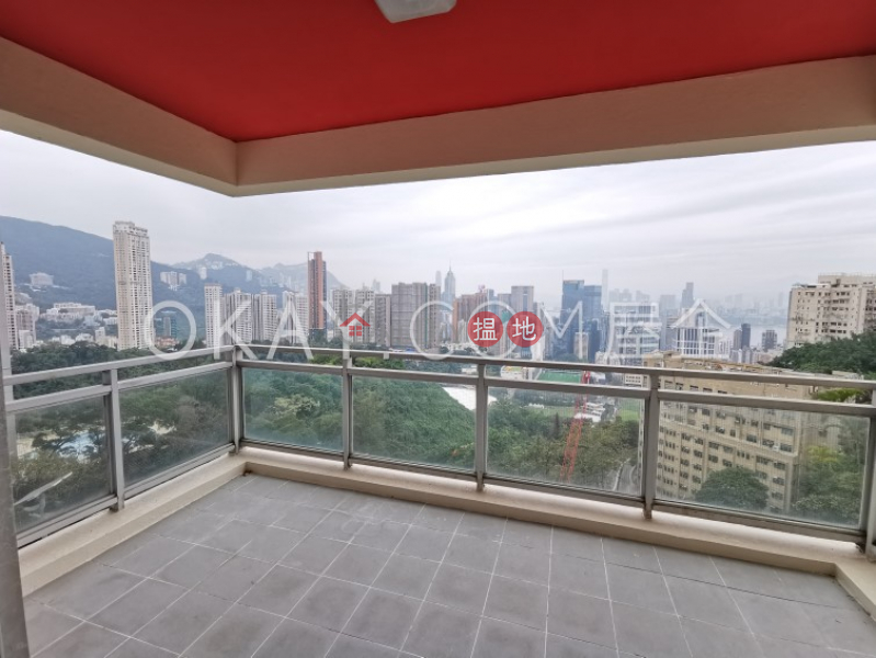 Charming 3 bedroom with harbour views, balcony | Rental | Aurora - Quarters 銀霞閣 Rental Listings