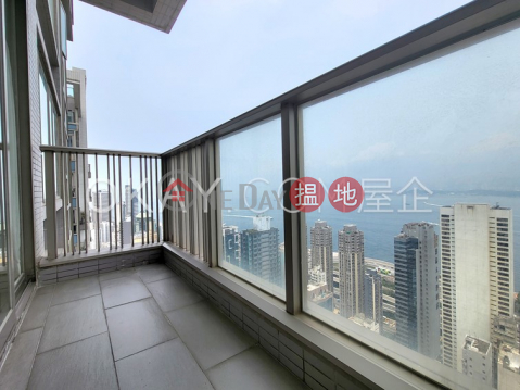 Luxurious 4 bed on high floor with sea views & balcony | Rental | Island Crest Tower 1 縉城峰1座 _0
