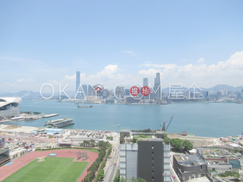 Nicely kept 2 bedroom with sea views & balcony | Rental | The Gloucester 尚匯 Rental Listings