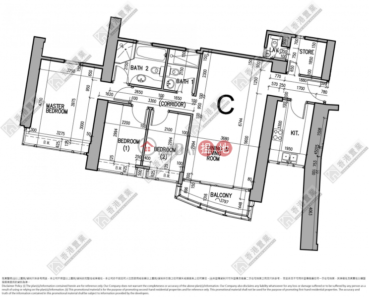 Property Search Hong Kong | OneDay | Residential | Sales Listings | Three bedrooms and one apartment in The Harbourside