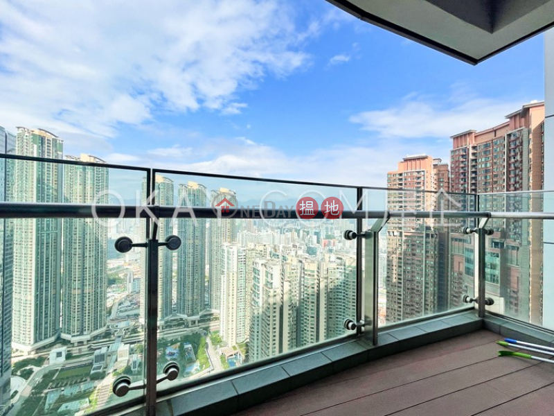 Lovely 3 bedroom on high floor with balcony | Rental | The Harbourside Tower 3 君臨天下3座 Rental Listings