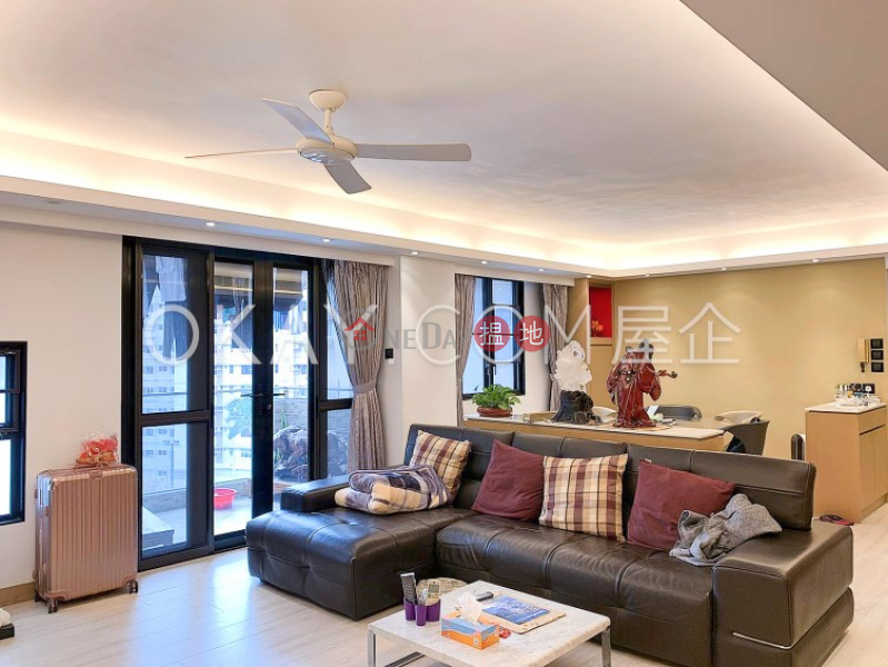 Nicely kept 3 bedroom with balcony & parking | Rental | Block 45-48 Baguio Villa 碧瑤灣45-48座 Rental Listings