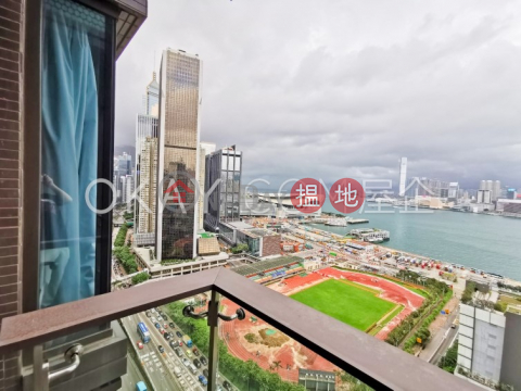 Stylish 1 bed on high floor with harbour views | For Sale | The Gloucester 尚匯 _0
