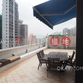 Beautiful 3 bed on high floor with rooftop & balcony | Rental | Olympian Mansion 李園 _0