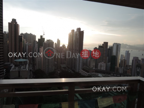 Unique 2 bedroom with sea views & balcony | For Sale | Centre Place 匯賢居 _0