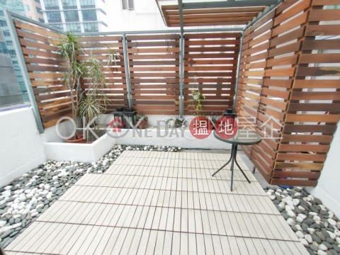 Unique 1 bedroom with terrace | Rental, Golden Coronation Building 金冠大廈 | Wan Chai District (OKAY-R175344)_0