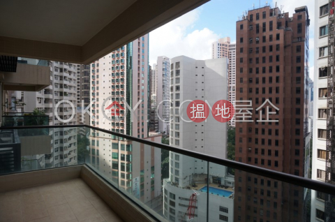 Stylish 3 bedroom on high floor with balcony & parking | Rental | William Mansion 惠利大廈 _0