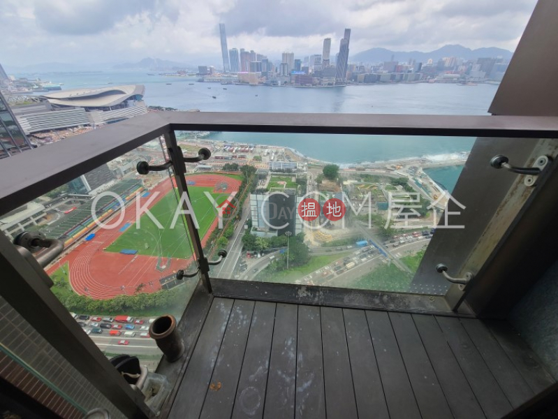 Stylish 1 bedroom on high floor with balcony | For Sale | The Gloucester 尚匯 Sales Listings