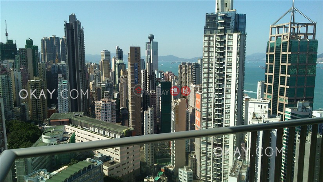 Cozy 1 bedroom on high floor with balcony | For Sale | One Pacific Heights 盈峰一號 Sales Listings