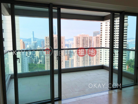 Luxurious 3 bedroom with harbour views, balcony | Rental | Branksome Grande 蘭心閣 _0